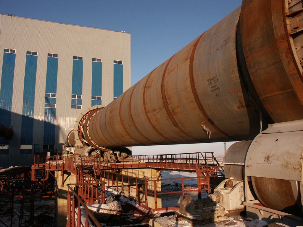 Печь с вращающимся барабаном_Оркен_пуск.JPG